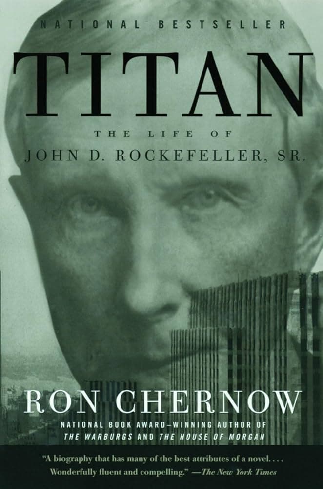 Titan: The Life of John D. Rockefeller cover
